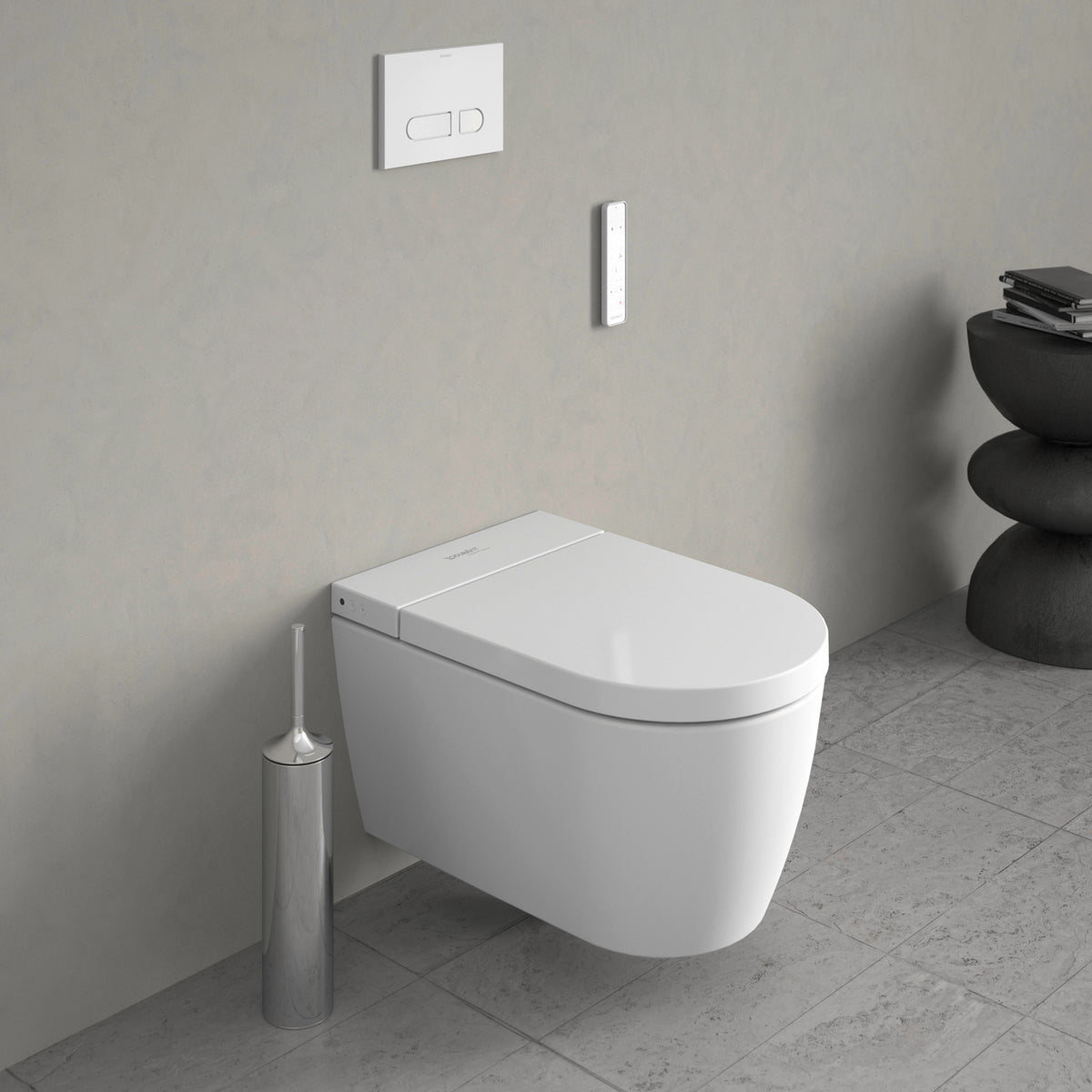 Duravit ME by Starck Wall-Hung Rimless Toilet