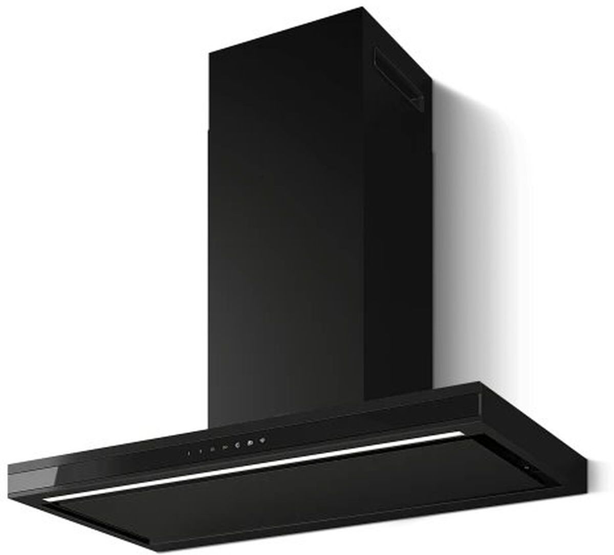 Elica Element 90cm Black Wall-Mounted Hood