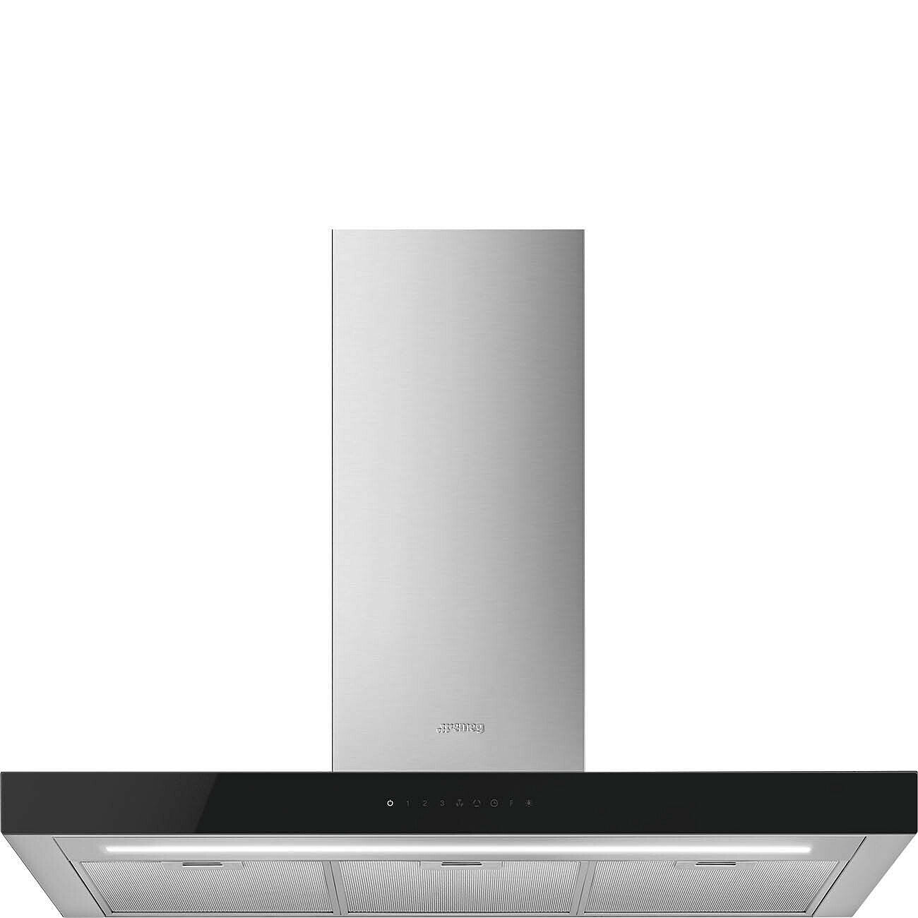 Smeg 90cm Chimney Hood Auto-Vent 2.0 Stainless Steel