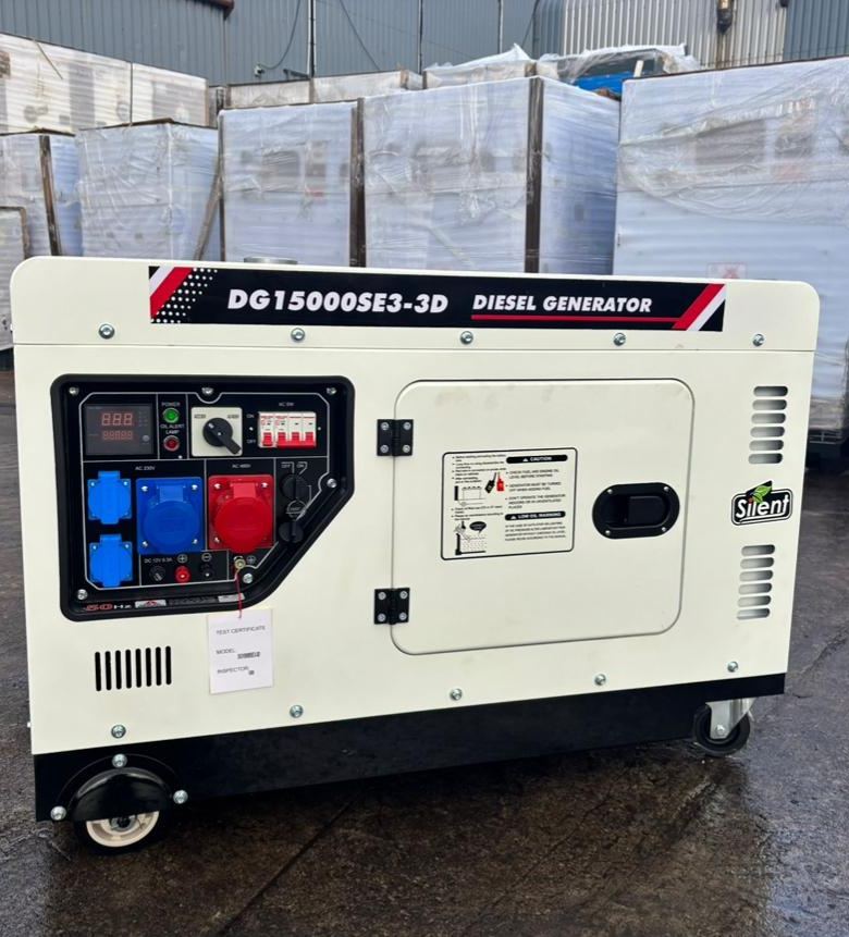 Affordable Generators 12.5kVA Silent Diesel Generator 10kW