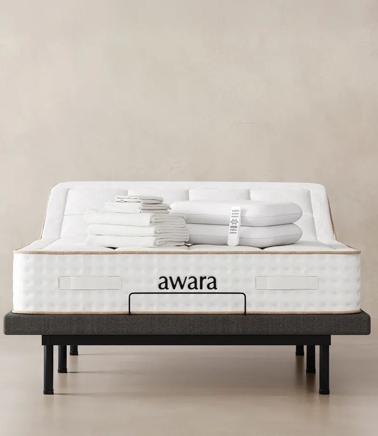 Awara Classic Hybrid Adjustable Bed with Mattress (Queen)