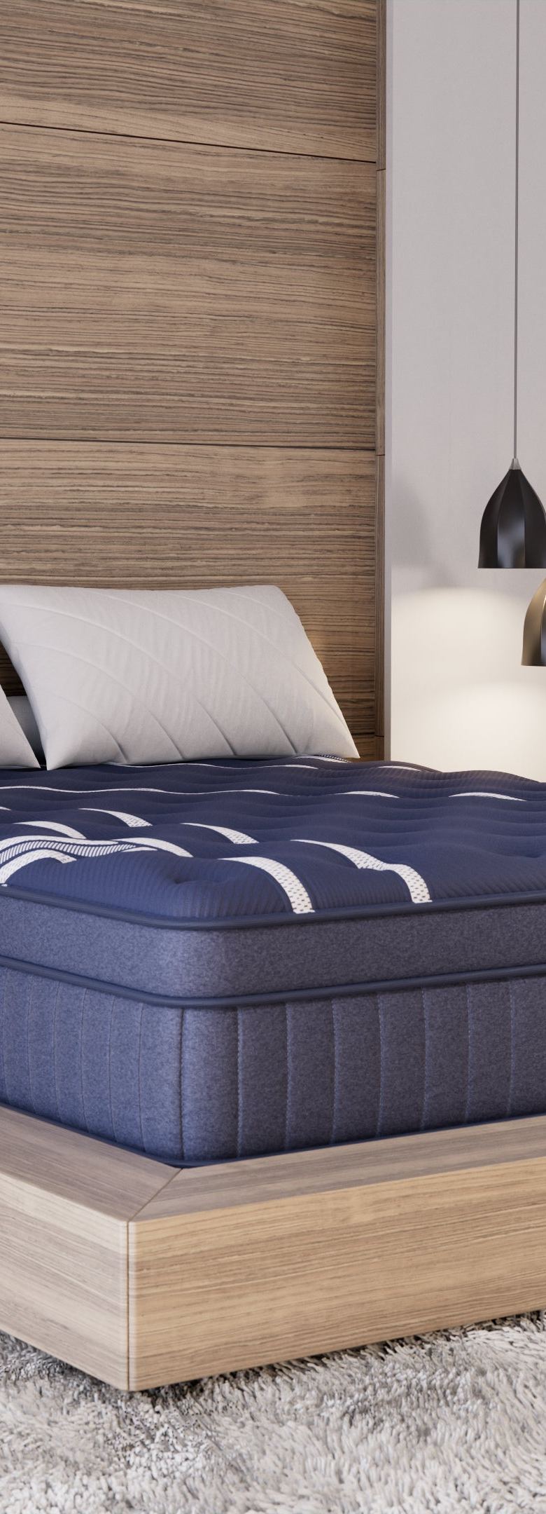 Diamond Mattress Uplift Luxe Hybrid King Medium