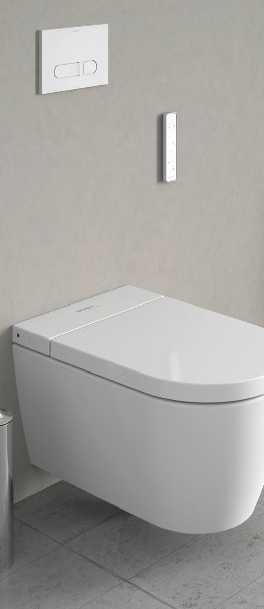 Duravit ME by Starck Wall-Hung Rimless Toilet