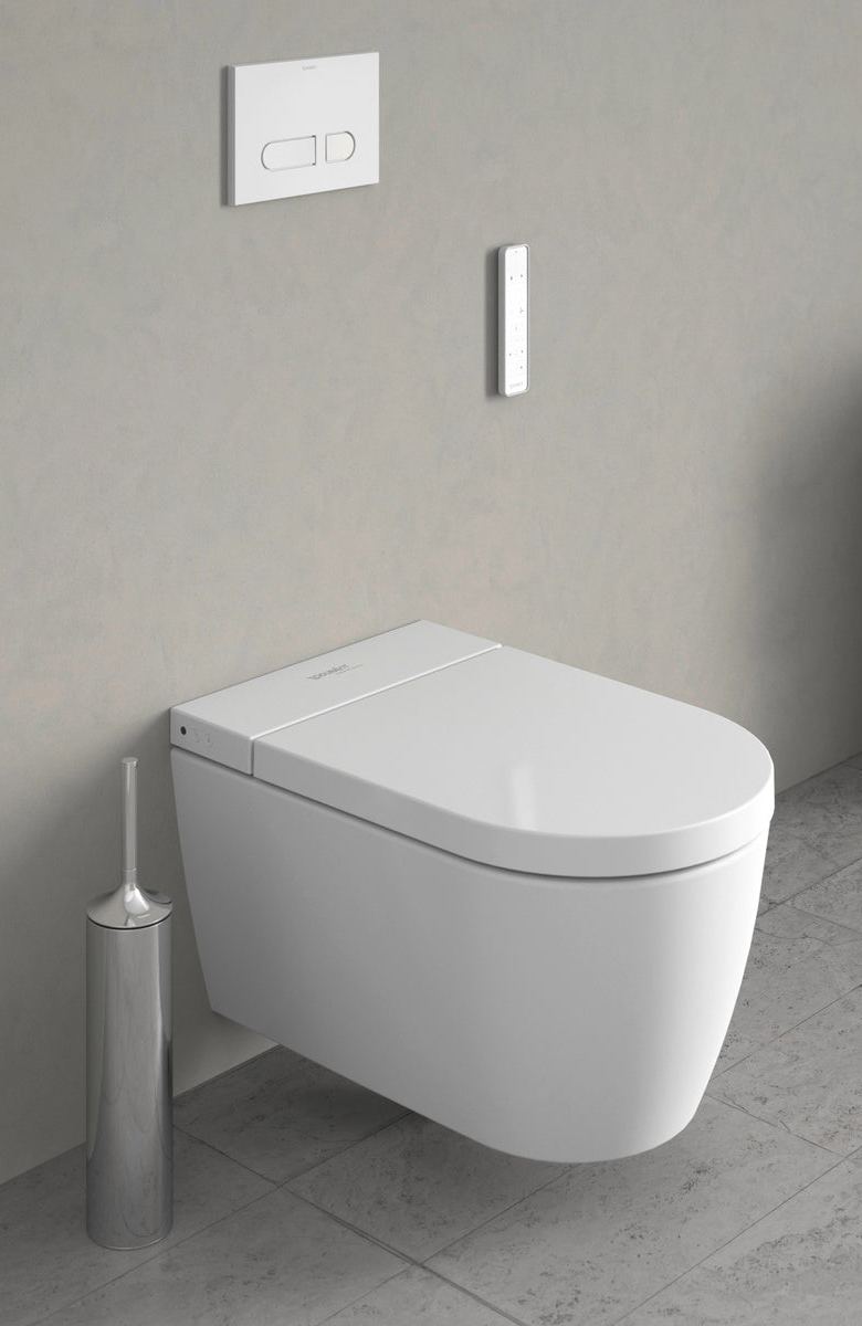 Duravit ME by Starck Wall-Hung Rimless Toilet