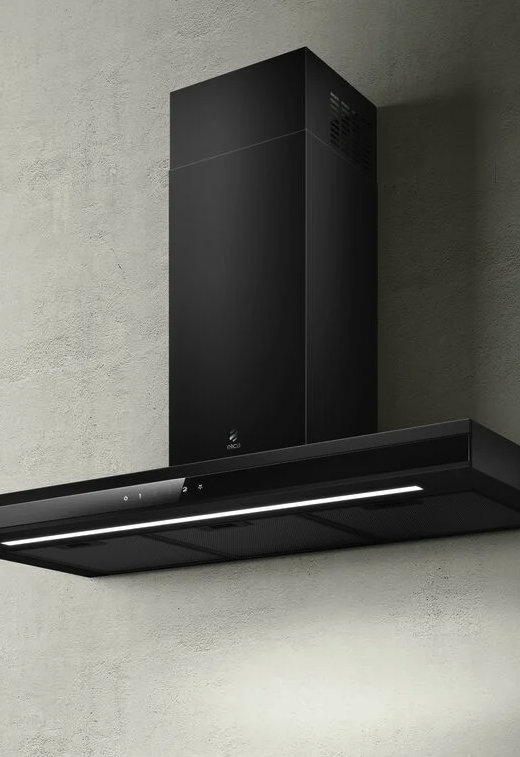Elica Adele2 90cm Black Chimney Extractor Hood