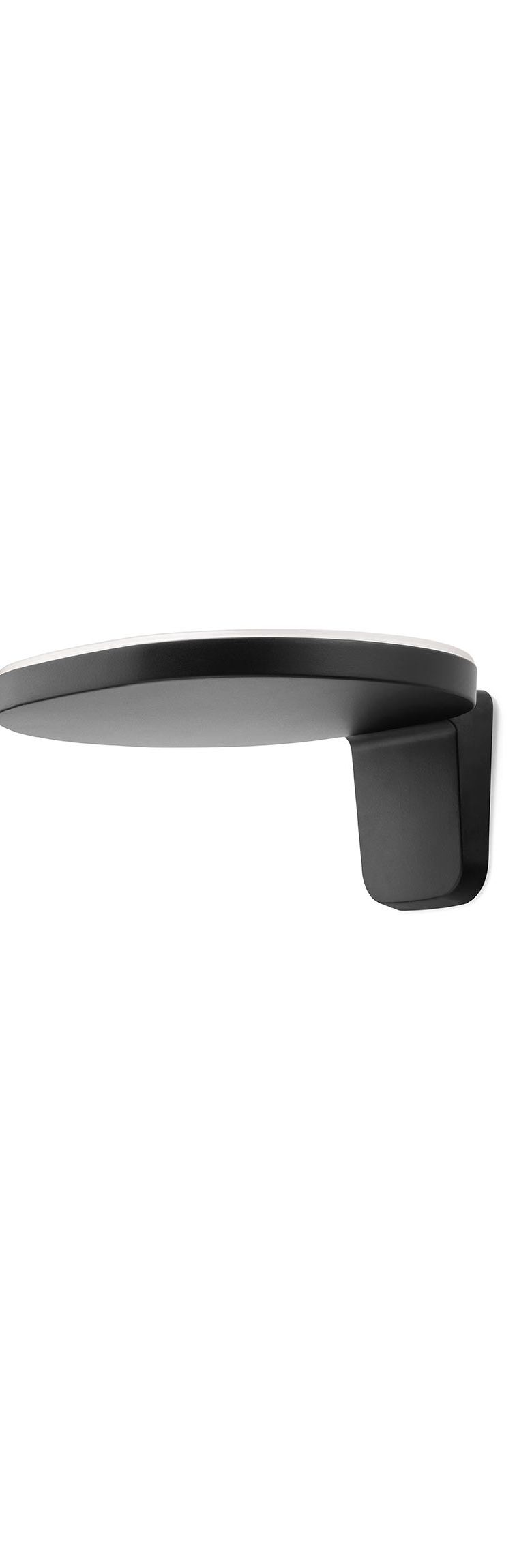 Flos Oplight Wall Lamp, Satin Black