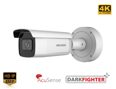 Hikvision DS-2CD2686G2-IZS 8MP 4K AcuSense Varifocal Bullet Camera