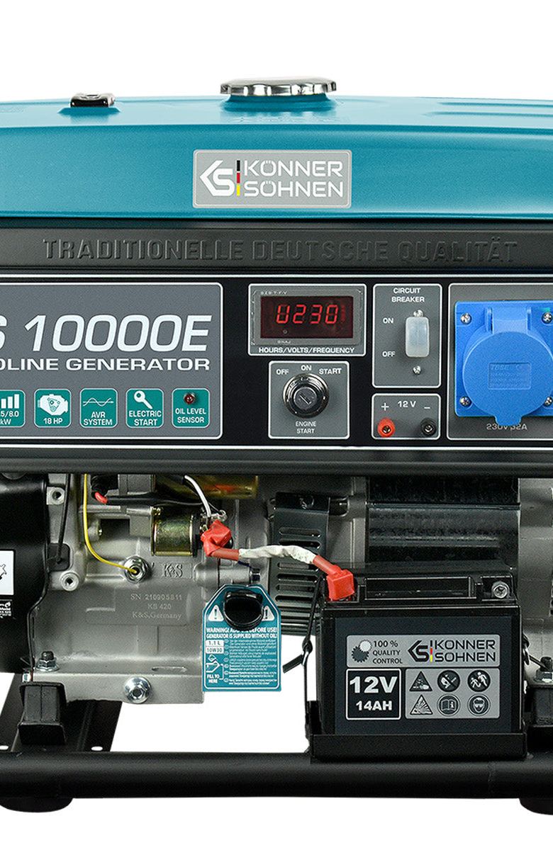 Könner & Söhnen KS 10000E 7.5kW Petrol Generator