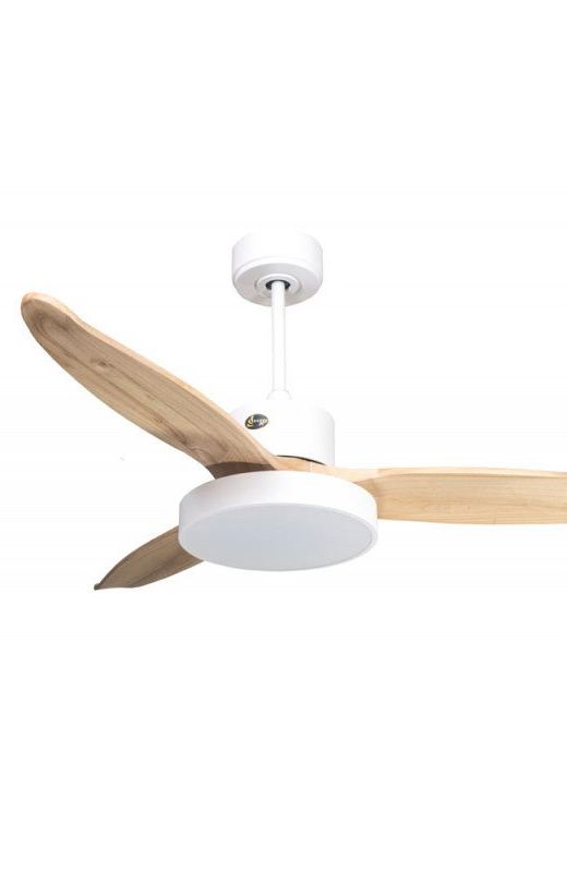 Klassfan Darkwind White DC Ceiling Fan 122 cm Smart WiFi