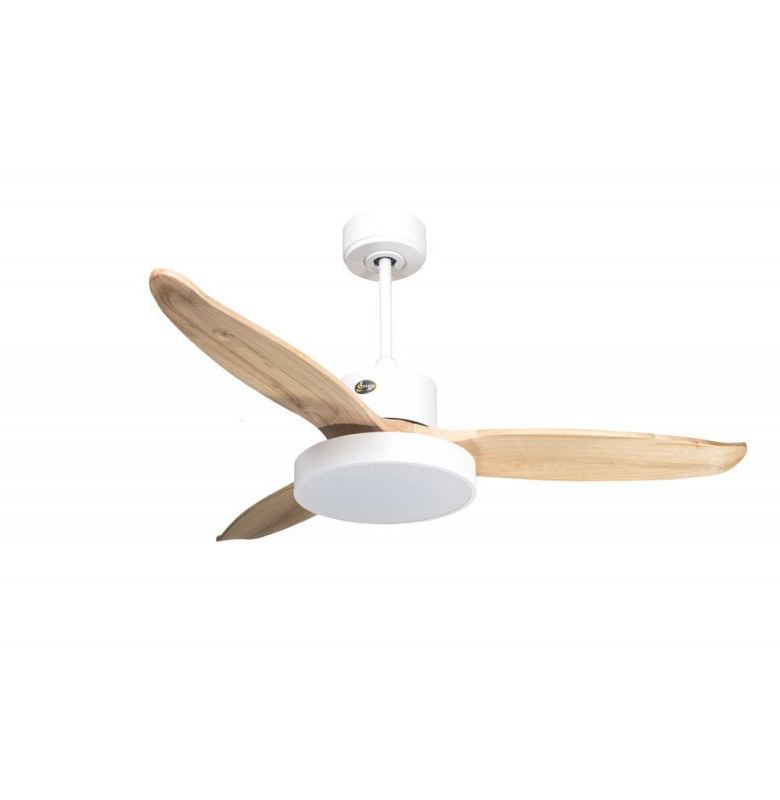 Klassfan Darkwind White DC Ceiling Fan 122 cm Smart WiFi