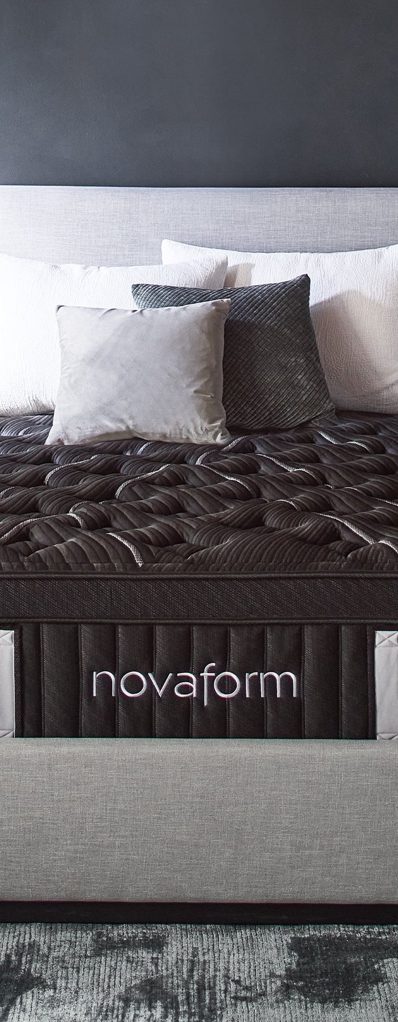 Novaform Platinum 16.5" Luxury Hybrid Mattress - Queen
